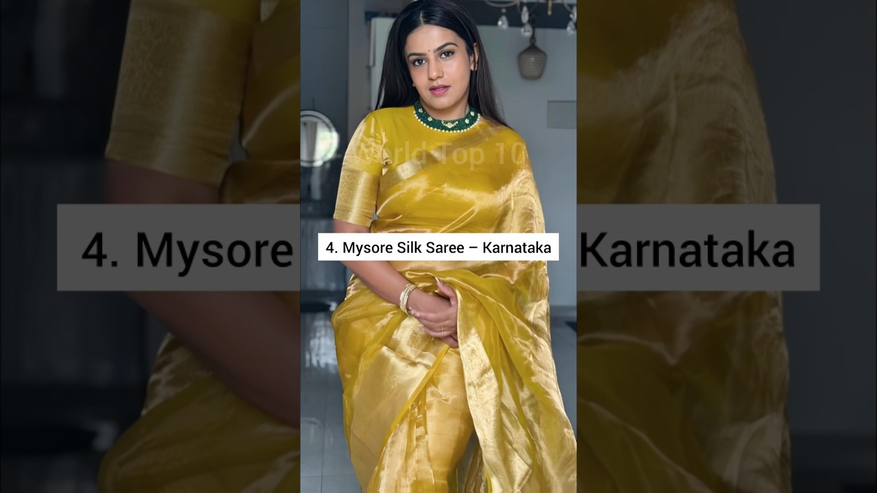 🔝Top 10 South Indian Sarees That Are Loved All Over India🥻