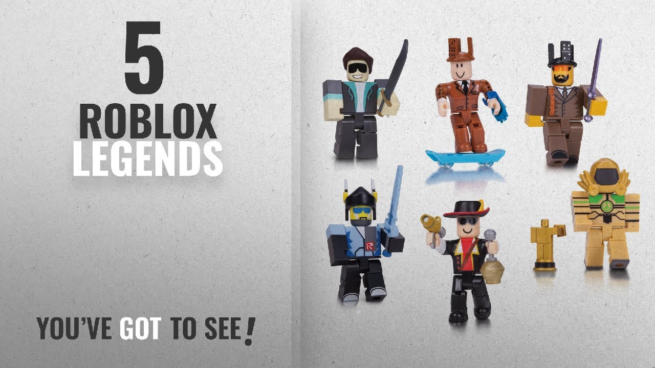 Top 10 Roblox Legends 2018 Roblox Legends 6 Pack Action Figures - amazoncom roblox series 1 lilly s action figure mystery