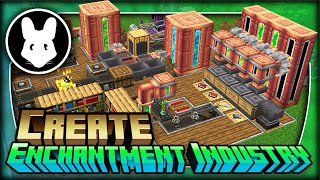 Get Overleveled with Create Enchantment Industry!  Minecraft mod 1.20+ BitByBit