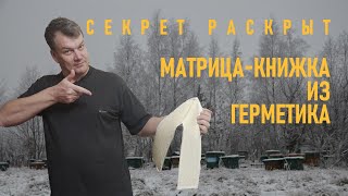 видео: Матрица книжка из герметика | Технология и секреты #пчеловодство  #пчелы картинка: Матрица книжка из герметика | Технология и секреты #пчеловодство  #пчелы