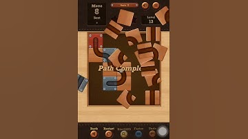 Roll the Ball slide puzzle Basic E Pack Level 13 Solution