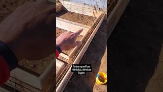 pontos específicos na viga baldrame #obra #construção #dica #pedreiro #engenharia