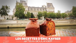 Eric Kayser vous présente une recette ancestrale de pain d&#39;épices aux fruits secs