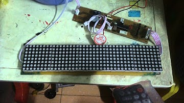 Matrix Clock with ATmega8 /Atmega328