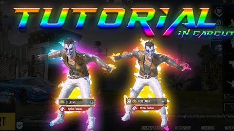 How To Make character glow Effect In CapCut TUTORIAL#tutorial #bgmi #bgmiedit #charactergloweffect