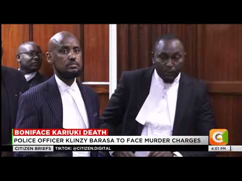 Police Officer Klinzy Barasa To Face Murder Charges