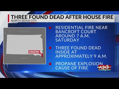 Deadly house fire in North Sioux City