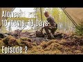 Building a Permanent Camp-10 Days, 10 Items; Alone on an Island in the Canadian Wilderness. Ep2