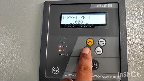 L&T Etasmart APFC Relay programming and all details.