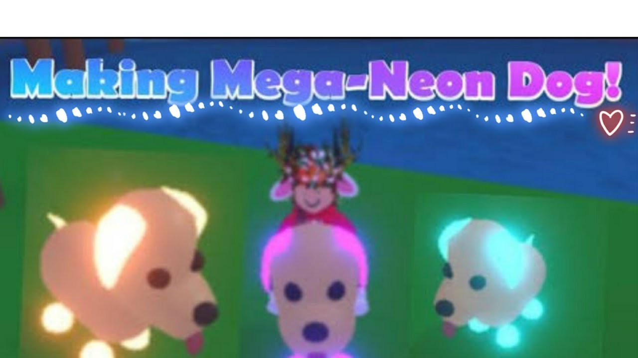 Youtube Video Statistics For Made A Mega Neon Dog Noxinfluencer - roblox adopt me mega neon golden dragon