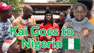 Reacting to Kai Cenat My First day Living In Africa *Nigeria*