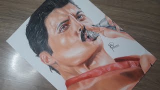 DRAWING FREDDIE MERCURY (1946 - 1991) - Desenhos