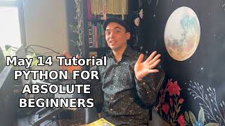 PyCon US 2026 Tutorial Sneak Peek: "Python for Absolute Beginners" - Al Sweigart