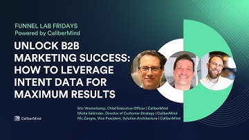 Unlock B2B Marketing Success: How to Leverage Intent Data for Maximum Results!