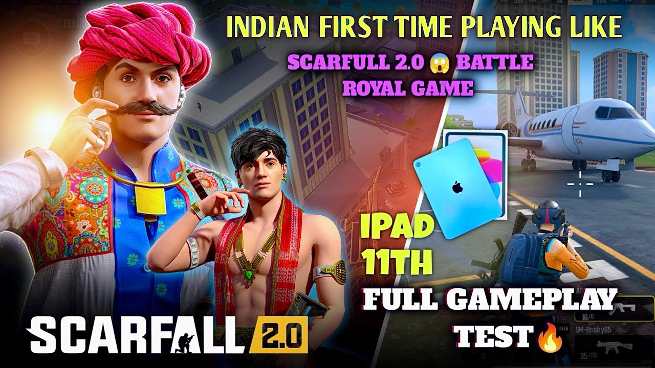 Scarfall 2.0 Battle Royal 😱|| INDIAN BATTLE ROYAL 🔥||  Ultra + Extreme Full Gameplay Test Review 