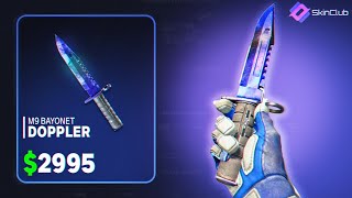 FREE M9 BAYONET DOPPLER on Skinclub!? ( Skinclub Promo Code 2024 )