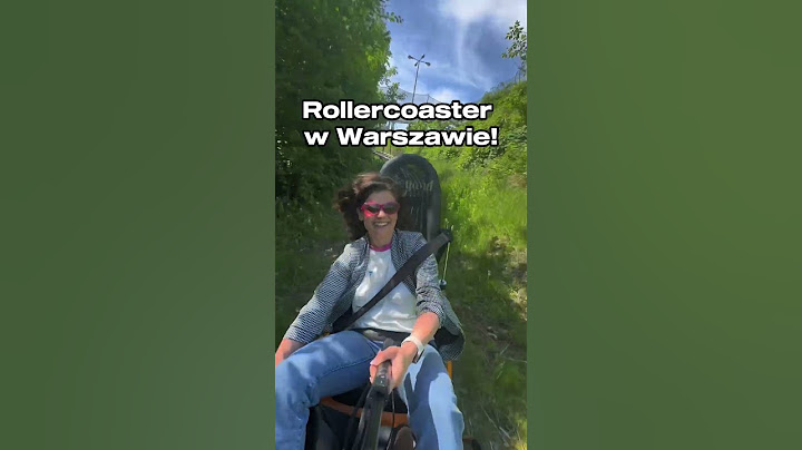 Rollercoaster z widokiem na centrum Warszawy #warszawa #warsaw #polska