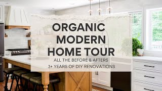 Organic Modern Home Tour: Before and Afters from 3+ Years of Renovating a 90s Home