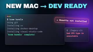 How to Set Up a Mac for Coding: Homebrew, Git, Docker & the Rosetta Catch
