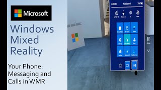 WMR Making and receiving calls and texts using YourPhone from within VR screenshot 2