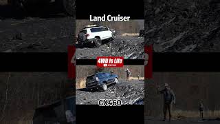 Who does it better Toyota Land Cruiser 200 series or Lexus Gx460 Offroad comparison