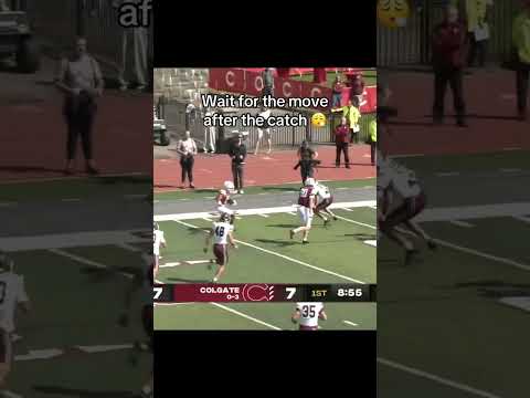 Made them miss after the catch 🔥