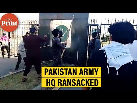 After Imran Khan’s arrest, PTI workers storm Pakistan Army HQ in Rawalpindi