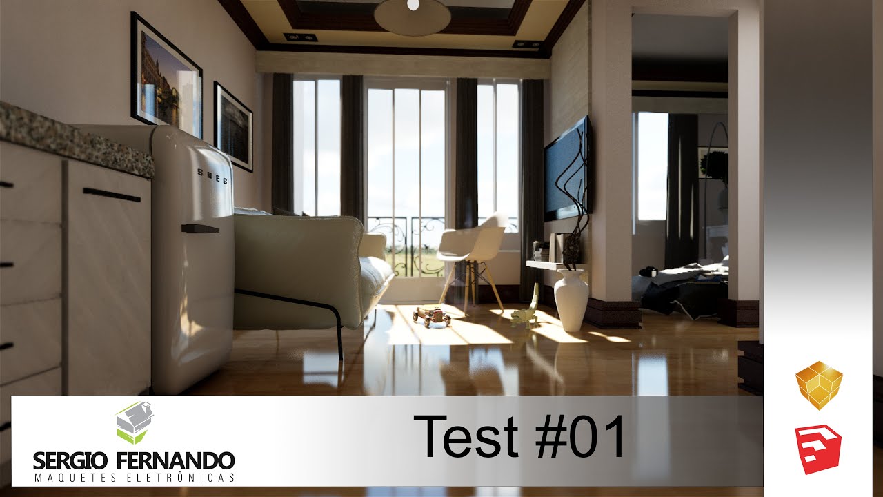 Architectural 3D Visualization with Enscape - Test #01 - YouTube