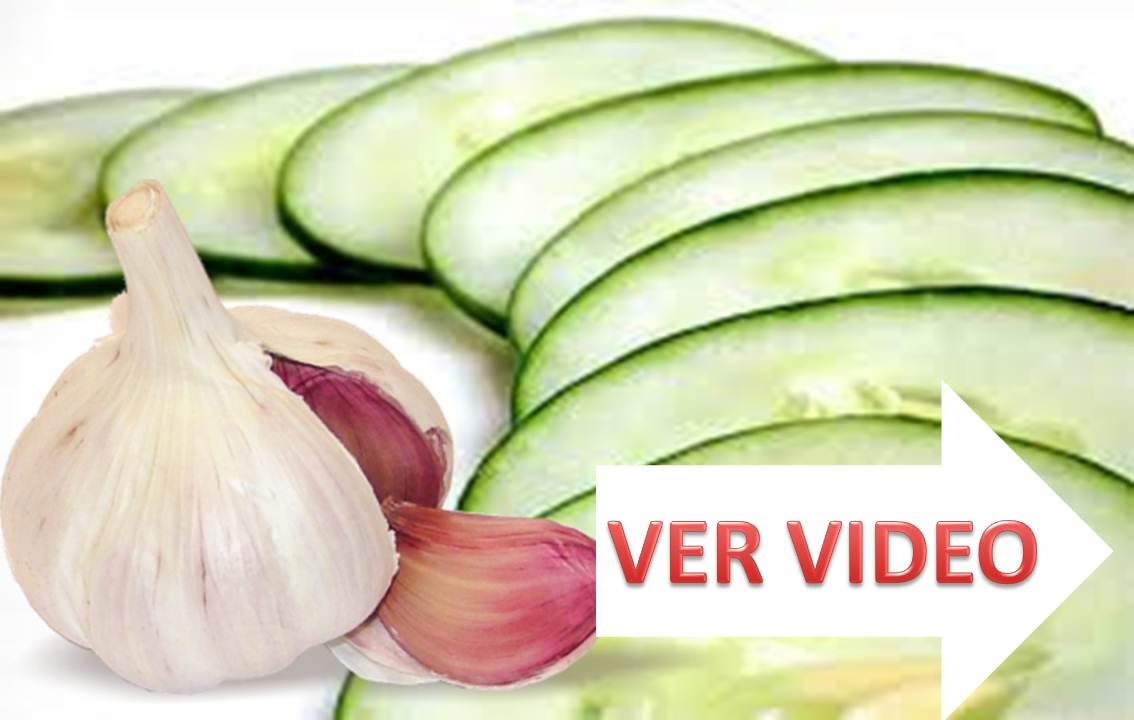 remedios naturales para la artritis ☞ Ensalada de pepino y ajo para disminuir la presión arterial