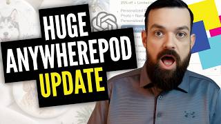 MASSIVE UPDATE: AI Auto Personalization & Text w/AnywherePOD (Tutorial) screenshot 5