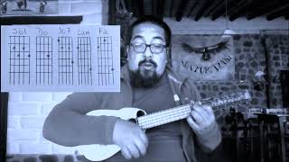 38 Playing Ojos Azules in B Minor and G Minor