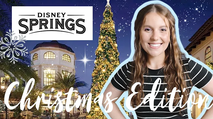 NEW Holiday Food & Fun at Disney Springs 2025! Christmas Tree Stroll🎄Jock Lindsey's✨ & Amorette's🍰
