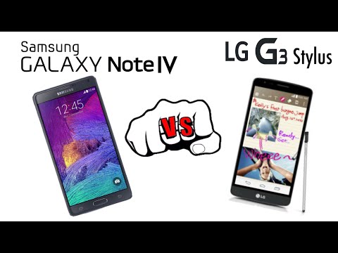 Samsung Galaxy Note 4 vs LG G3 Stylus