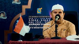 [FULL] Asuransi Syariah - BPJS Sub bab 3.12.2.2 - 3.12.2.3 - MK #30 - Ust Dr. Erwandi Tarmizi, MA