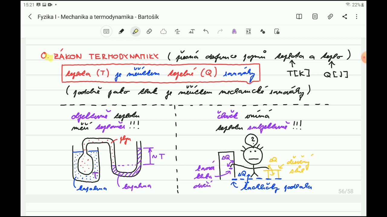 Fyzika I/12 Termodynamika