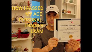 How I passed the ACE personal trainer exam