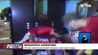 Petugas Gerebek Rumah Bandar Sabu dan Amankan Sejumlah Barang Bukti