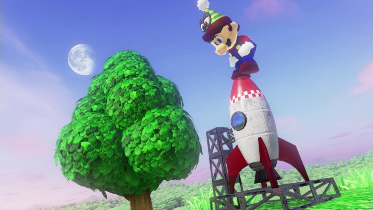 Super Mario Odyssey - Mushroom Kingdom Rocket - YouTube