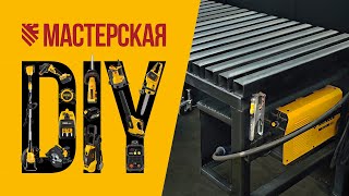 Сварочный стол из профильной трубы - DIY-мастерская DENZEL