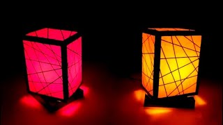 How to make Night Lamp 🛋