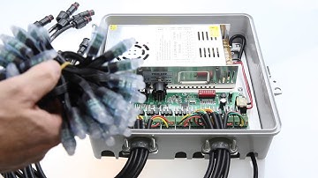 9 RGB Outputs / 27 Channels / Dumb RGB Controller Ready2Run Assembled