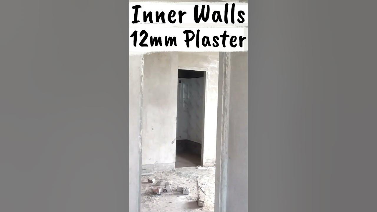 🤔Fact 🛣️Inner Wall Plaster Thickness Wall Plastering Techniques Mistakes in Plaster