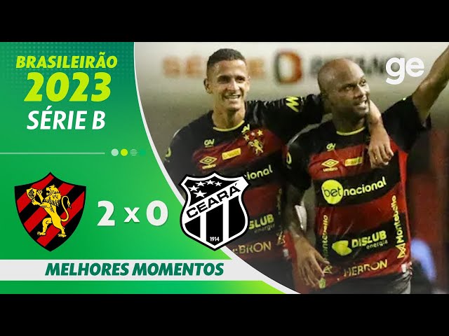 Ceará bate o Sport e volta a vencer após seis jogos na Série B