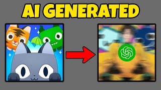 What if PSX ICONS were AI generated? | Pet Simulator X (Roblox)