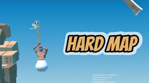 Hard Map or Is It? | Getting over it | Mods Gameplay