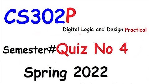 CS302(Practical)Semester quiz no 4 Spring 2022