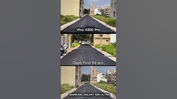 Vivo X200 Pro Vs Oppo Find X9 Pro Vs Samsung galaxy s25 ultra Photography Test Camera Zoom Testing