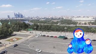 Bird&#39;s-eye view of Moscow - Moskova kuşbakışı - Москва с высоты птичьего полета