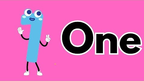 Let’s Learn Numbers 1 to 10 with Spelling – The Fun Way! |  Learn with Tinytots