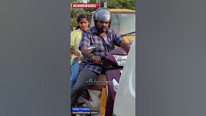 🛵Vijay Sethupathi 🚦Traffic Signal போடுறதுக்கு குள்ள சீக்கரமா போங்க😎